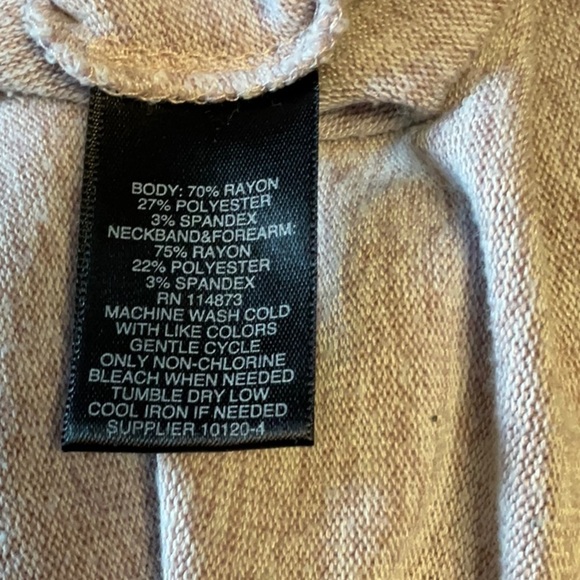 BOLD elements Pink Tie Front Blouse Relaxed Fit - Picture 7 of 7